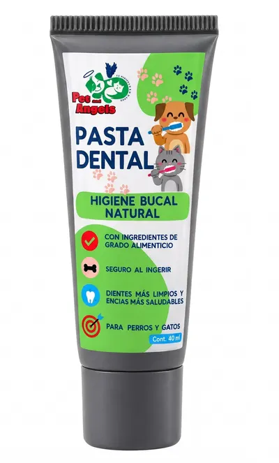 Tubo de la pasta dental para perros y gatos
